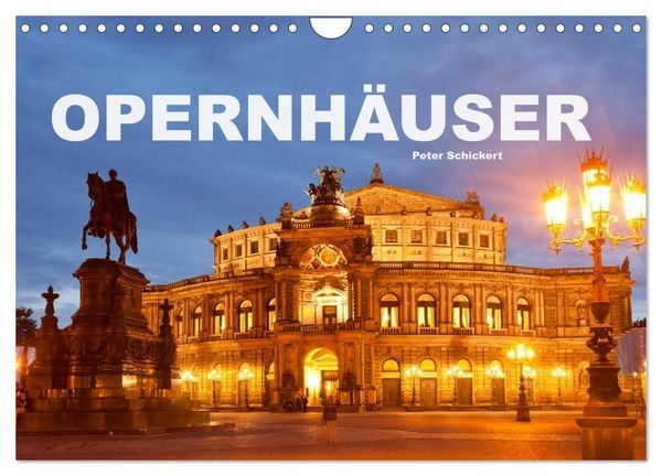 Produktbild: Opernh&auml;user (Wandkalender 2026 DIN A4 quer), CALVENDO Monatskalender