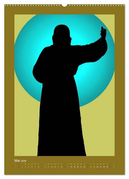 Produktbild: CHRIST SEIN * 2026 (Wandkalender 2026 DIN A2 hoch), CALVENDO Monatskalender