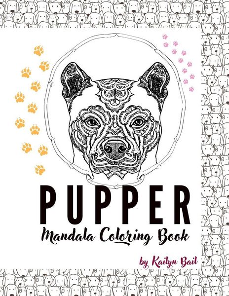 Produktbild: Pupper Mandala Coloring Book