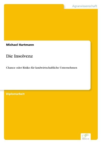 Produktbild: Die Insolvenz