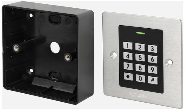 Produktbild: Sygonix SY-6097866 Code-Tastatur mit RFID Unterputz 12 V/DC, 18 V/DC IP66
