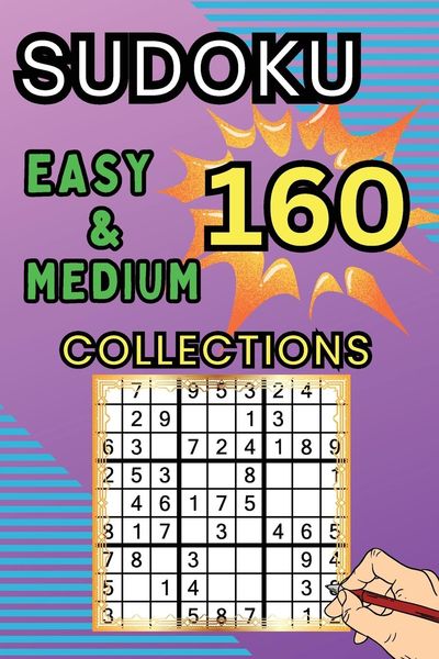 Produktbild: 160 Easy & Medium Sudoku Collections