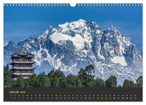 Produktbild: Yunnan - Magische Orte (Wandkalender 2026 DIN A3 quer), CALVENDO Monatskalender
