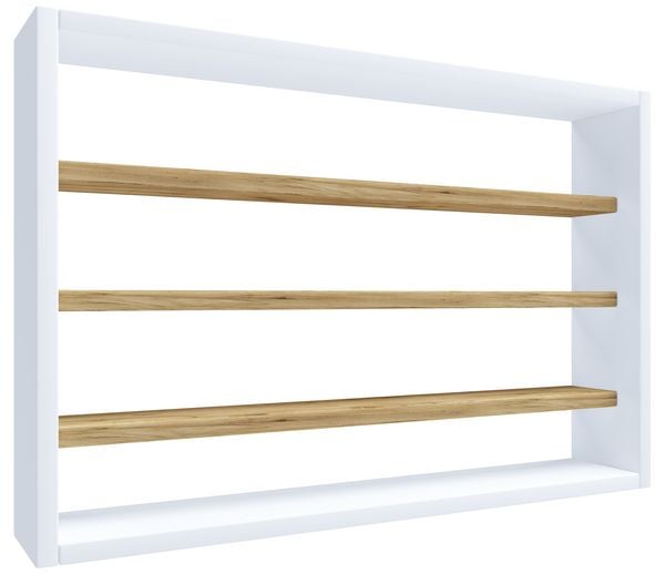 Produktbild: Holz Wandregal Gew&uuml;rzregal Regal K&uuml;che Esaldi M