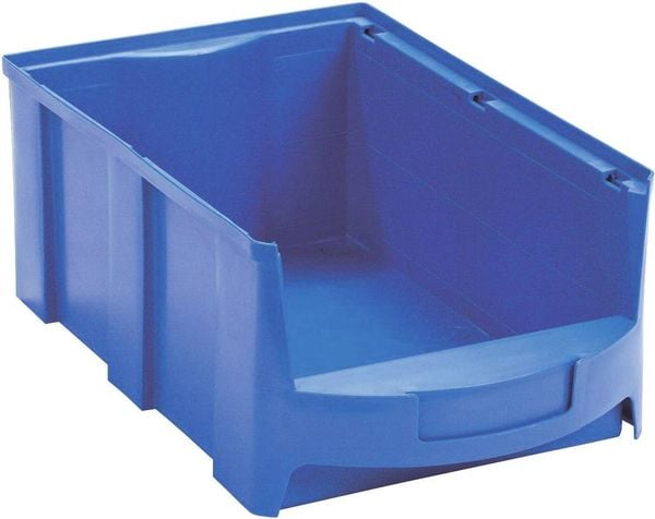 Produktbild: VISO STAR4LB Sichtlagerkasten STAR4LB (L x B x H) 419 x 260 x 165mm Blau 1St.