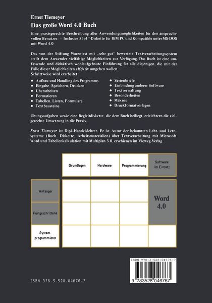 Produktbild: Das gro&szlig;e WORD 4.0 Buch
