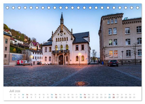 Produktbild: Sonneberg - Spielzeugstadt im Th&uuml;ringer Wald (Tischkalender 2026 DIN A5 quer), CALVENDO Monatskalender