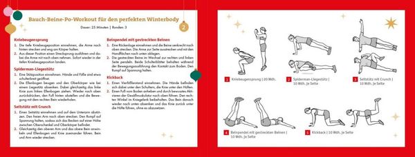 Produktbild: 24 Workouts f&uuml;r den Advent