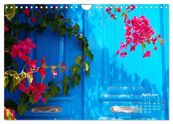 Produktbild: Liebenswertes Griechenland Amorgos und Mykonos (Wandkalender 2026 DIN A4 quer), CALVENDO Monatskalender
