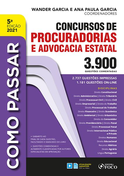 Produktbild: Como passar concursos de procuradorias e advocacia estatal
