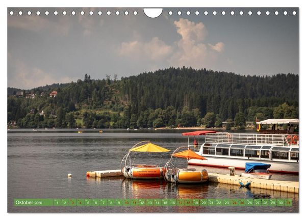 Produktbild: Der Titisee im Schwarzwald (Wandkalender 2026 DIN A4 quer), CALVENDO Monatskalender