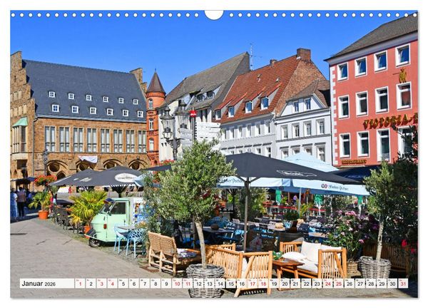 Produktbild: Die alte Stadt MINDEN (Wandkalender 2026 DIN A3 quer), CALVENDO Monatskalender