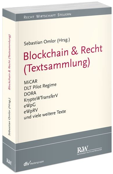 Produktbild: Blockchain & Recht (Textsammlung)