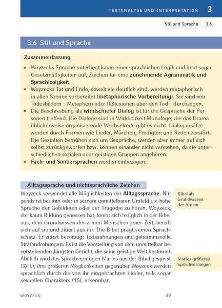 Woyzeck - Textanalyse und Interpretation