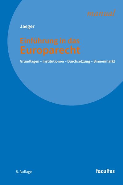 Produktbild: Einf&uuml;hrung in das Europarecht