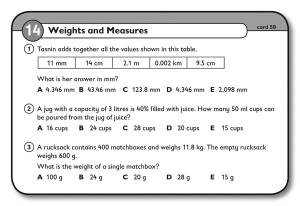 Produktbild: Letts 11: Letts 11+ Success - 11+ Maths Flashcards