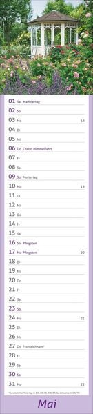 Produktbild: times&more Garten Langplaner 2027