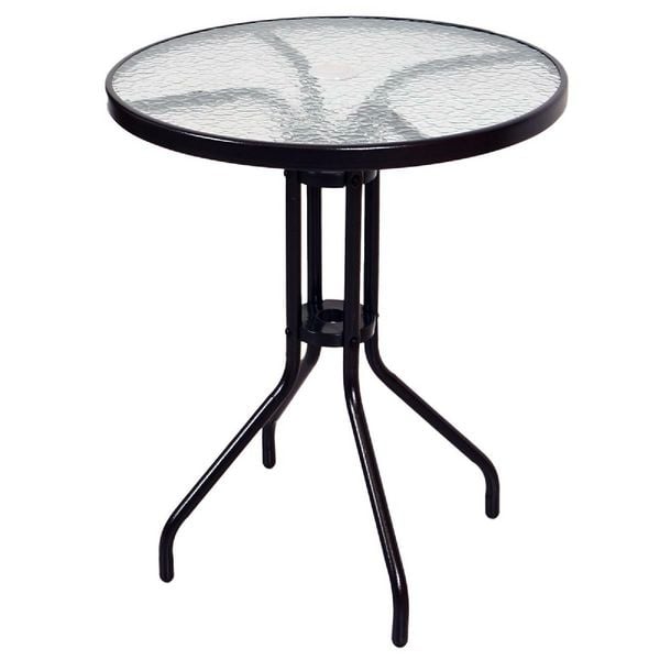 Produktbild: 3-tlg. Bistroset Balkon Stuhl Tisch Set Beige