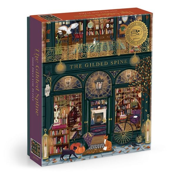Produktbild: The Gilded Spine 1000 Piece Foil Puzzle