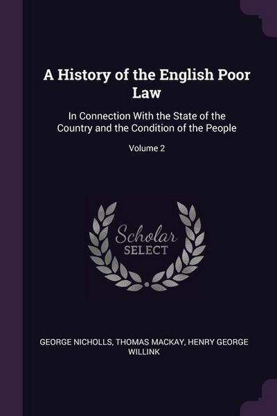 Produktbild: Hist Of The English Poor Law