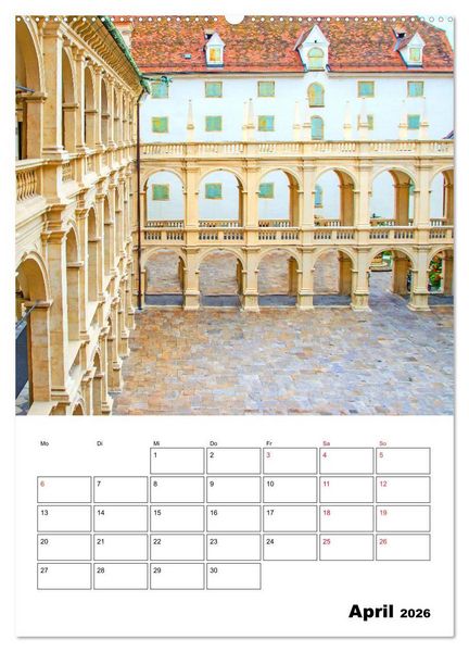 Produktbild: Graz - faszinierende Stadt (hochwertiger Premium Wandkalender 2026 DIN A2 hoch), Kunstdruck in Hochglanz