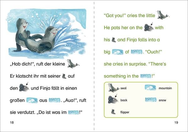 Produktbild: Bildermaus - Mit Bildern Englisch lernen - Geschichten vom kleinen Seehund - Little Seal Stories