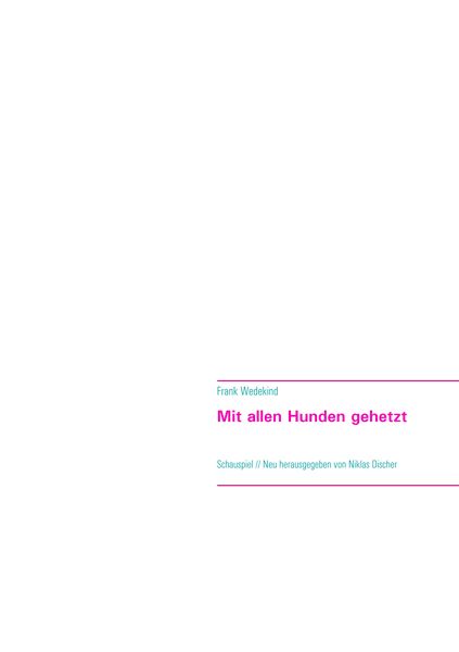 Produktbild: Mit allen Hunden gehetzt
