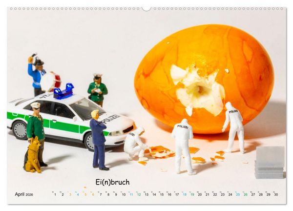 Produktbild: Fahrgaststreik! ... und andere Mini-Welten (hochwertiger Premium Wandkalender 2026 DIN A2 quer), Kunstdruck in Hochglanz