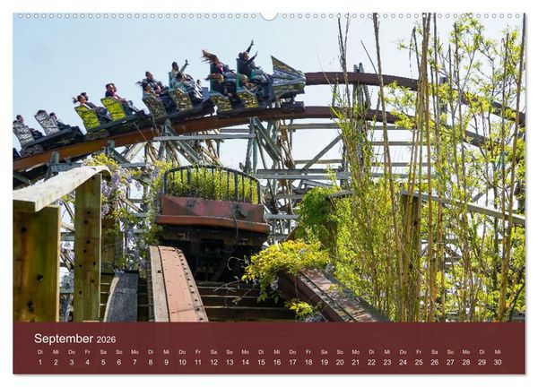 Produktbild: Abenteuer Achterbahn (Wandkalender 2026 DIN A2 quer), CALVENDO Monatskalender