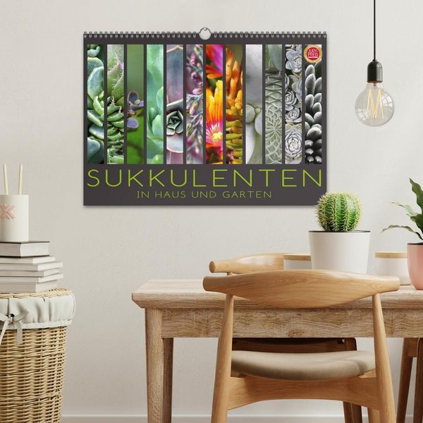Produktbild: Sukkulenten in Haus und Garten (Wandkalender 2026 DIN A3 quer), CALVENDO Monatskalender
