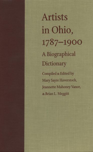 Produktbild: Artists in Ohio, 1787-1900