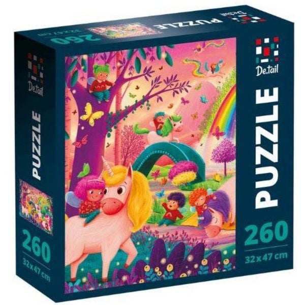 Produktbild: Puzzle De.tail Einhornwelt DT200-07