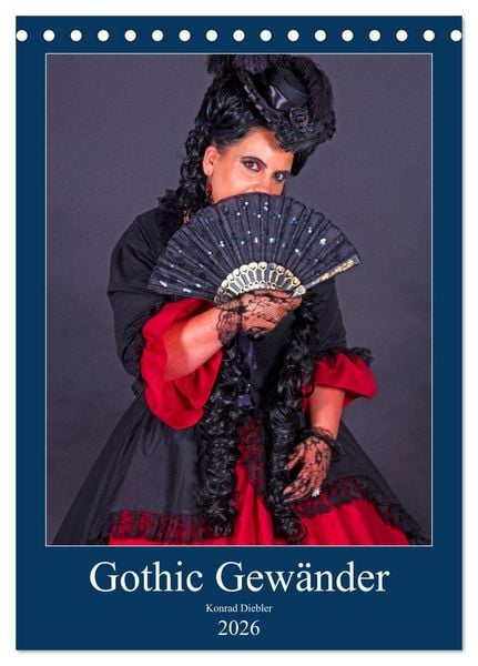 Produktbild: Gothic Gew&auml;nder (Tischkalender 2026 DIN A5 hoch), CALVENDO Monatskalender