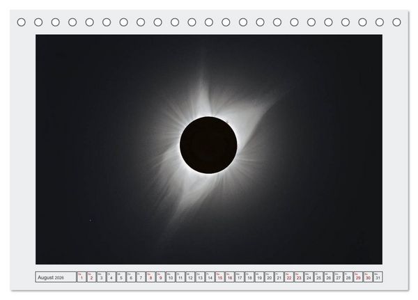 Produktbild: Himmelswelten (Tischkalender 2026 DIN A5 quer), CALVENDO Monatskalender