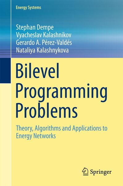 Produktbild: Bilevel Programming Problems