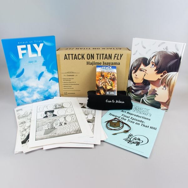Produktbild: Attack on Titan 35: FLY Collector's Box Set