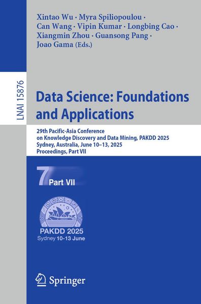 Produktbild: Data Science: Foundations and Applications