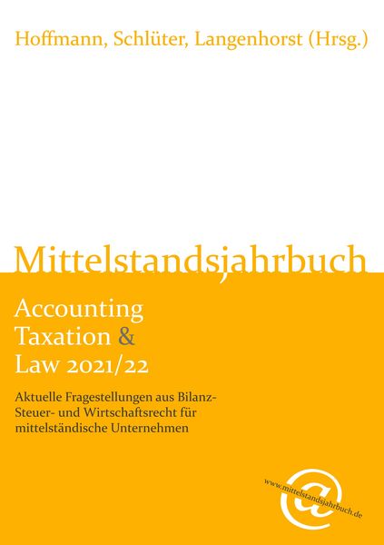 Produktbild: Mittelstandsjahrbuch Accounting Taxation & Law 2021/22