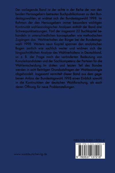 Produktbild: Wahlen und W&auml;hler