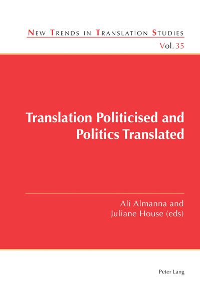 Produktbild: Translation Politicised and Politics Translated