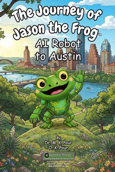 Produktbild: The Journey of Jason the Frog(TM) AI Robot to Austin