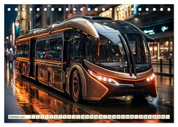 Produktbild: Busse Fantasien (Tischkalender 2026 DIN A5 quer), CALVENDO Monatskalender