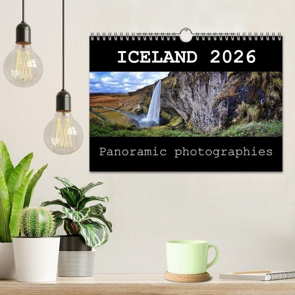 Produktbild: Iceland - Panoramic photographies (Wall Calendar 2026 DIN A4 landscape), CALVENDO 12 Month Wall Calendar