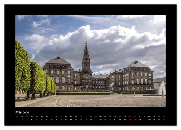 Produktbild: Kopenhagen (Tischkalender 2026 DIN A5 quer), CALVENDO Monatskalender