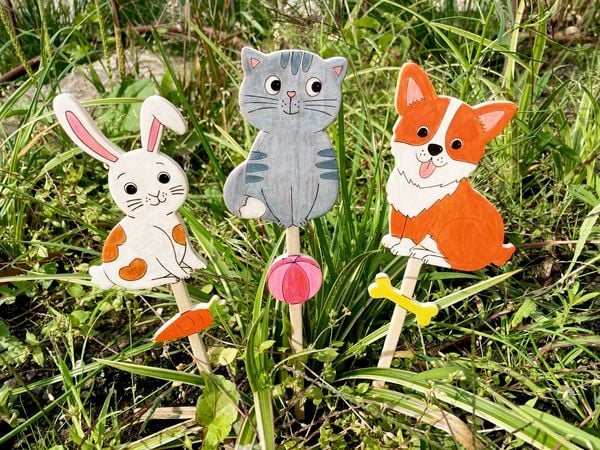 Produktbild: Holzlieblinge zum Bemalen (Mini-K&uuml;nstler)