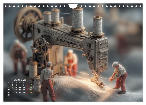 Produktbild: Miniatur - Atelier (Wandkalender 2026 DIN A4 quer), CALVENDO Monatskalender