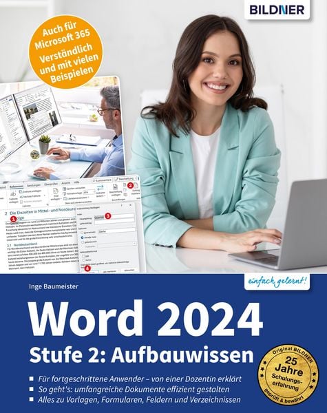 Produktbild: Word 2024 - Stufe 2: Aufbauwissen