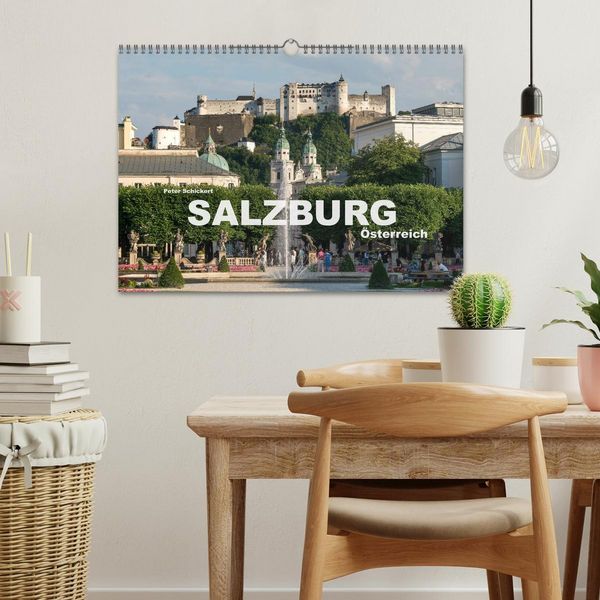 Produktbild: Salzburg - &Ouml;sterreich (Wandkalender 2026 DIN A3 quer), CALVENDO Monatskalender