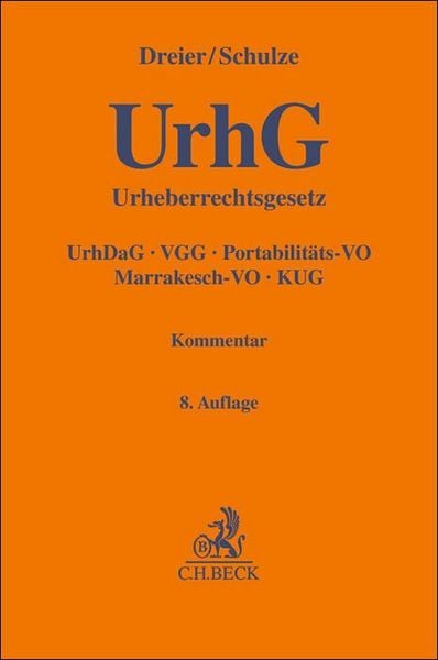 Produktbild: Urheberrechtsgesetz. UrhG