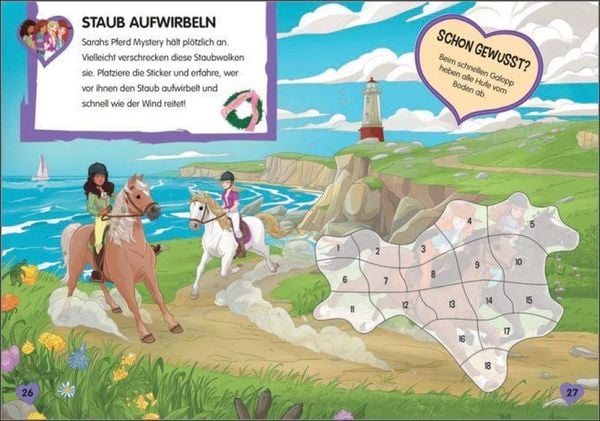 Produktbild: SCHLEICH&reg; Horse Club&trade; &ndash; Stickern nach Zahlen
